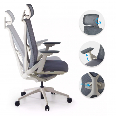 Ergonomische bureaustoel Sprint, premium model 210706 - (Outlet)