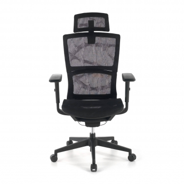 Ergonomische bureaustoel Winter, met onderrugsteun, met hoofdsteun 210739 - (Outlet)