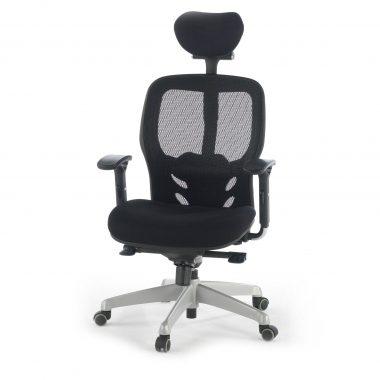 Bureaustoel voor thuiswerken Hazuki Plus, met hoofdsteun, 3D armleuningen 210750 - (Outlet)