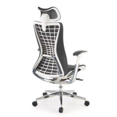 ergonomische bureaustoel grijs miller netstof mesh 3d verstelbare armleuningen 4