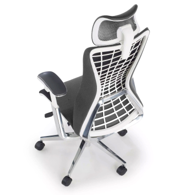 ergonomische bureaustoel grijs miller netstof mesh 3d verstelbare armleuningen 6