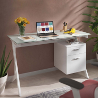 Computertafel Oasis met hangende ladenblok