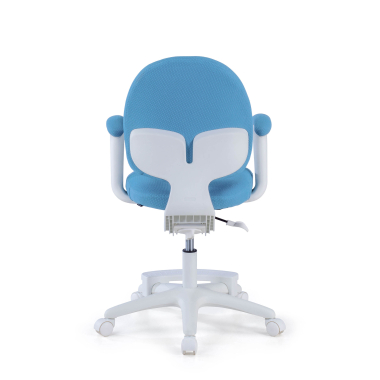 kinderbureaustoel blauw mickey stof vaste armleuningen 9