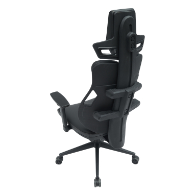 gamestoel zwart phoenix stof 3d verstelbare armleuningen hoofdsteun 8