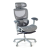 Ergonomische Bureaustoel Sakura white, kantelbare rugleuning