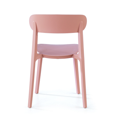 vergaderstoel roze moon kunststof zonder armleuningen 8
