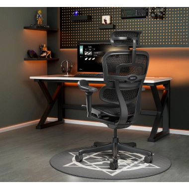 Ergohuman Ultra Black Carbon Edition bureaustoel